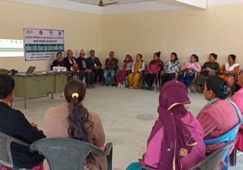 गंगाजमुनामामा गाउँपालिका तहको योजना तर्जुमा प्रक्रिया सम्बन्धि तालिम शुरु