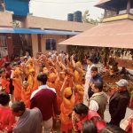 गोरखनाथ मन्दिरमा गरे १८ जनाले सामुहिक व्रतबन्ध