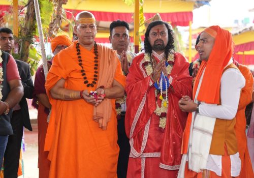 भव्य बन्यो गण्डकी कोटीहोमको सुरुवाती दिन , स्वामी कैलाशानन्दद्वारा उत्घाटन