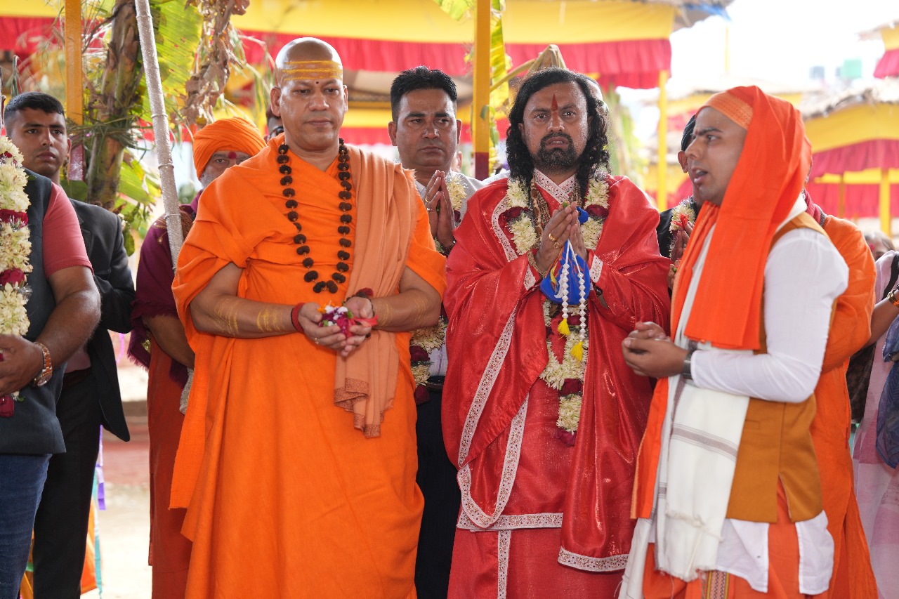 भव्य बन्यो गण्डकी कोटीहोमको सुरुवाती दिन , स्वामी कैलाशानन्दद्वारा उत्घाटन