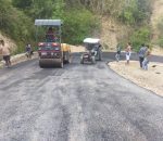 थाक्रे ९ मा रहेको ग्रामिण सडक कालोपत्रे हुन् सुरु