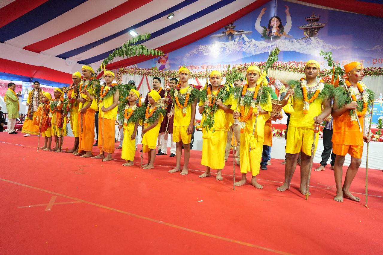 कोटीहोममा १२ जनाको सामुहिक व्रतवन्ध, हवन शुरु, भोलि रक्तदान हुने