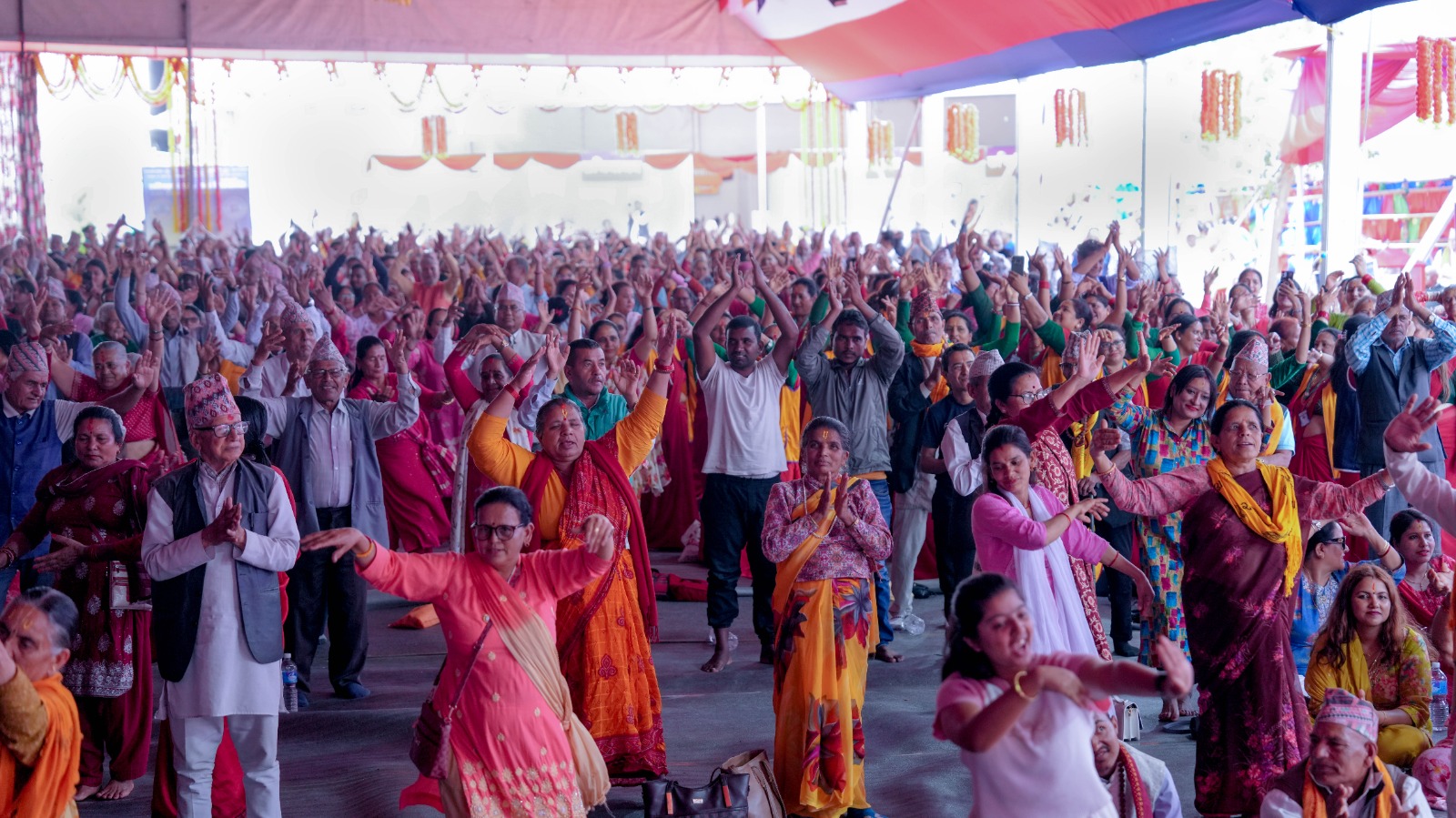 कोटीहोममा हजार कन्याको पूजा र हजार ज्येष्ठ नागरिकलाई सम्मान गरिँदै