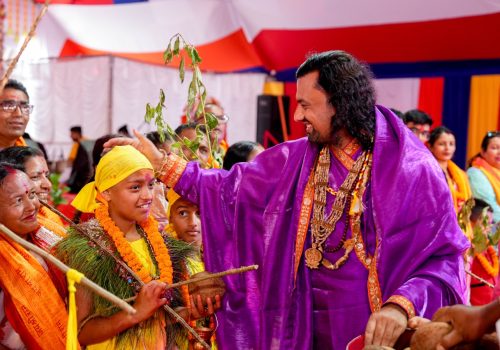 गण्डकी कोटिहोममा एक सय बढीको गरियो सामूहिक व्रतबन्ध