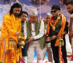 गण्डकीमा कोटिहोममा १ हजारभन्दा बढी कन्या पूजन र ज्येष्ठ नागरिक सम्मानित भक्तजनको भिड थेग्न आयोजकलाई हम्मे हम्मे