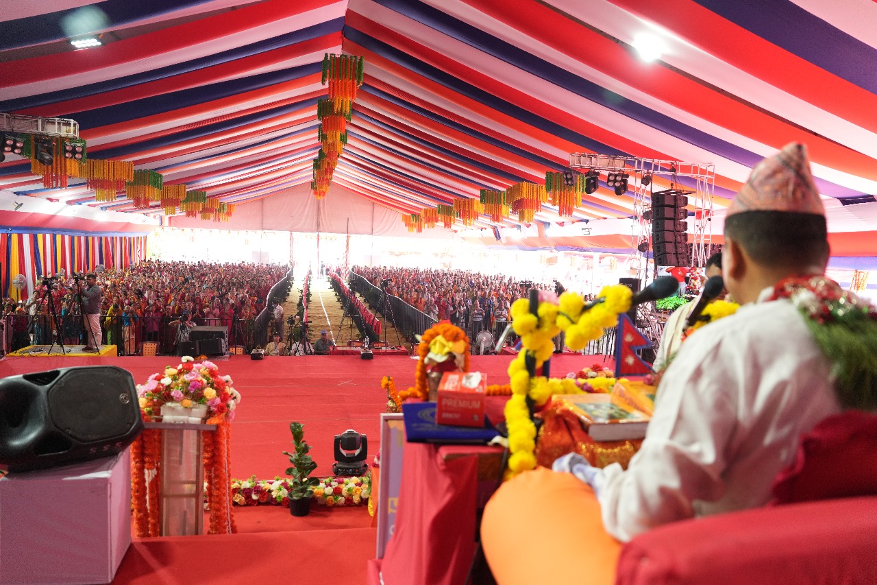 कोटिहोममा भक्तजनको उपस्थिति बढ्दै, भोलि साधु सन्त तथा चर्चित कलाकार आउँदै