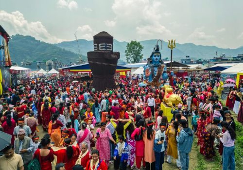 एकै दिन झन्डै एक लाख भक्तजनले कोटिहोमको दर्शन गरे