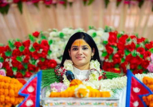 कोटिहोममा देवी प्रतिभाको प्रवचनले भक्तजन मन्त्रमुग्ध
