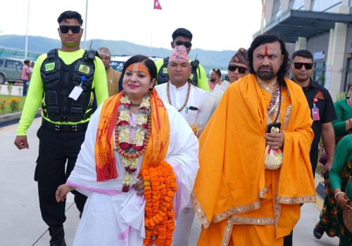 कोटीहोममा प्रवचन दिन राधिका दासी पोखरामा, १५ लाख बढी भक्तजन