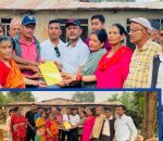 डिभिजन बन कार्यालय धादिङ द्वारा  धार्मिक वन समुदायलाई हस्तान्तरण