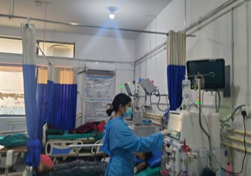 धादिङ अस्पतालमा डायलसिस सेवा थप सशक्त, तीन सिफ्टमा सेवा सुरु