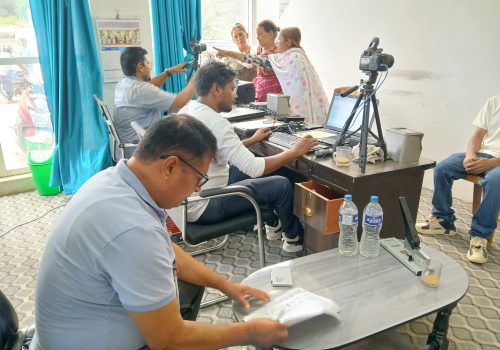 थाक्रेमा राष्ट्रिय परिचयपत्र विवरण दर्ता शिविर सञ्चालन, बाकी रहेका हरुलाइ समयमै सेवा लिन आग्रह