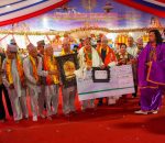 पोखरामा जारी श्री गण्डकी शतकुण्डीय गायत्री कोटिहोम विराट ज्ञान महायज्ञमा भोलि समापन हुँदै