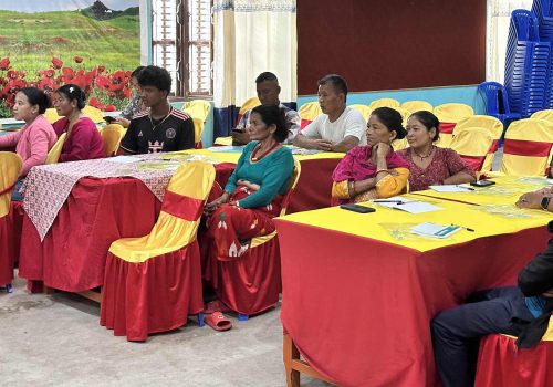 जलवायु कृषक पाठशाला सहजकर्ता तालिम प्रशिक्षक प्रशिक्षण शुरु 