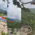 त्रिशूली नदीको बाढीमा फसेका २ जनाको हेलिकोप्टरबाट उद्धार