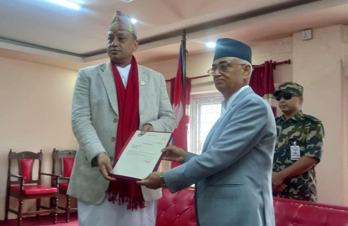 बागमती प्रदेशको मुख्यमन्त्रीमा इन्द्रबहादुर बानियाँ नियुक्त