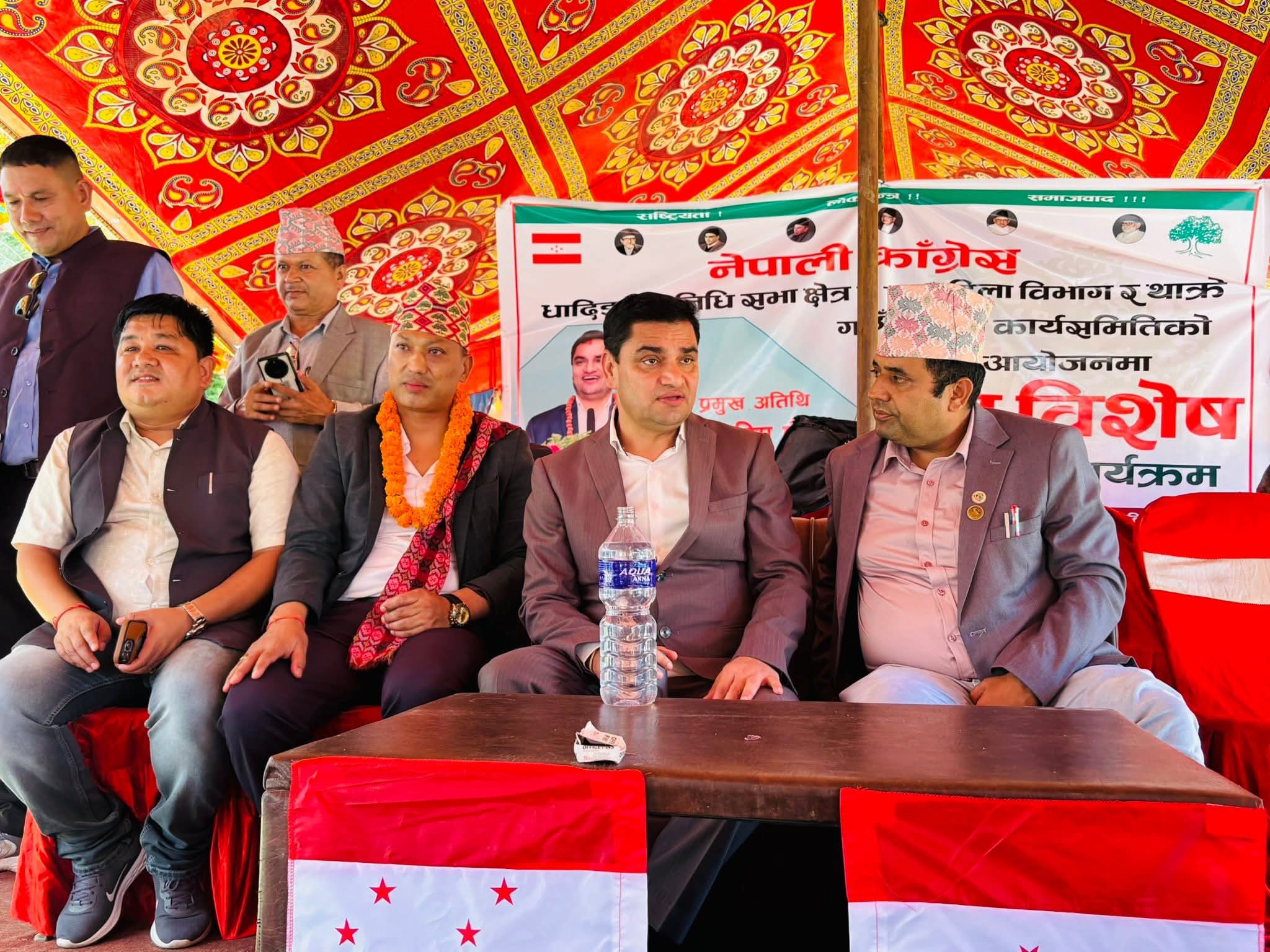 धादिङको थाक्रे गाउँपालिका-६, फेदी बजारमा तीज विशेष सांस्कृतिक कार्यक्रम सम्पन्न