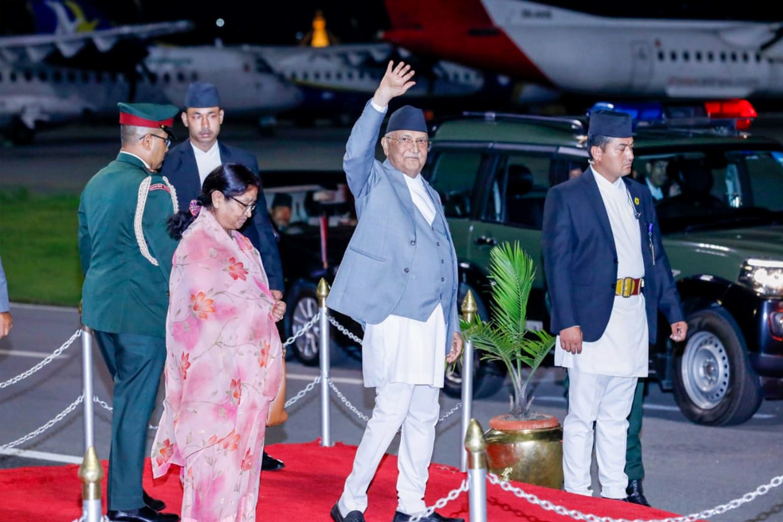 प्रधानमन्त्री ओली  एलएलडिसी सम्मेलनमा सहभागी हुन तुर्कमेनिस्तान प्रस्थान
