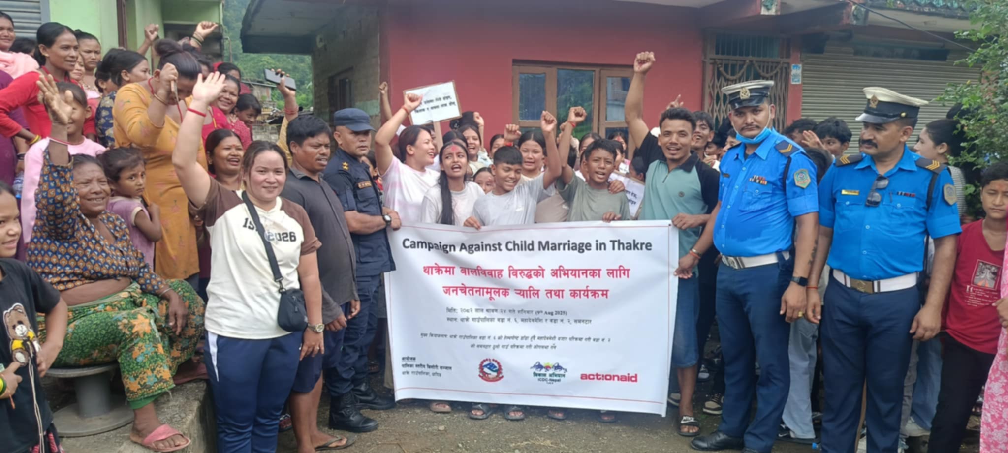 थाक्रे गाउँपालिकामा बालविवाह विरोधी जनचेतना र्याली तथा कार्यक्रम सम्पन्न