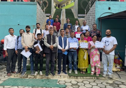 थाक्रेमा सरकारी विद्यालयका गणित विषय शिक्षकहरुको पाँच दिने क्षमता अभिबृद्धि तालिम सम्पन्न