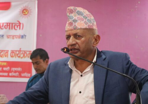 नेकपा एमाले निर्वाचन विरोधी हैन : उपमहासचिव ज्ञवाली