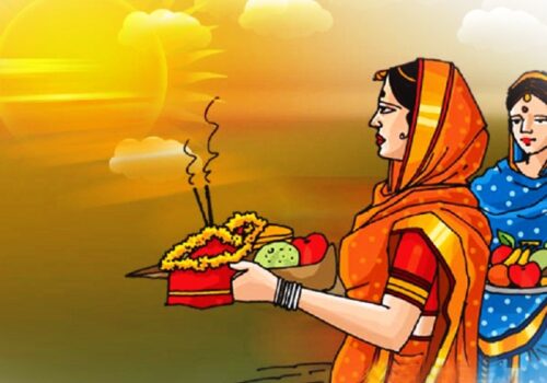 उदाउँदो सूर्यलाई अर्घ दिँदै छठ पर्व सम्पन्न हुदै