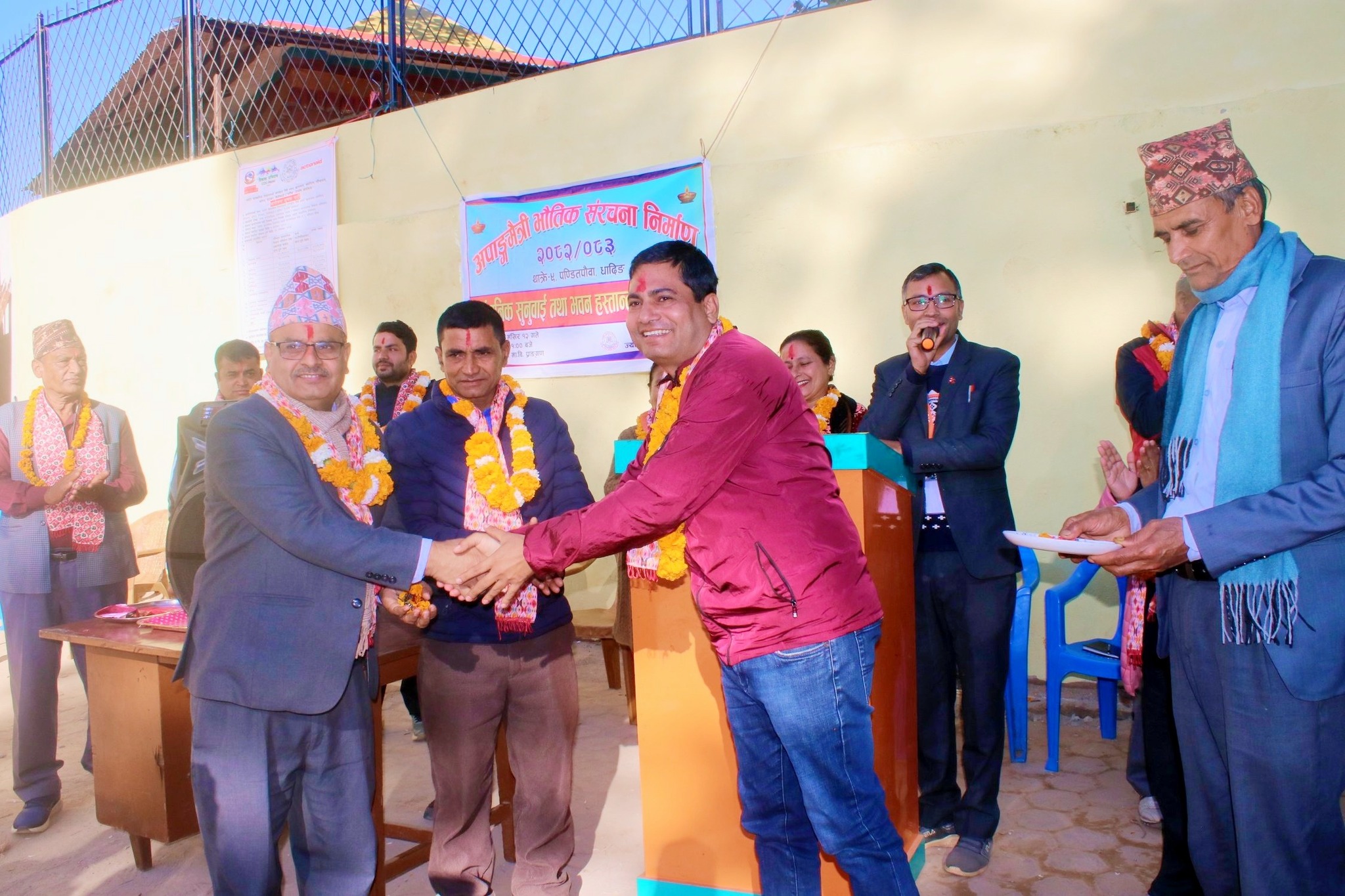 ज्योति माध्यमिक विद्यालयमा अपाङ्ग–मैत्री भवन सहितको भौतिक संरचना हस्तान्तरण