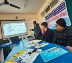 संचारकर्मी र जनस्वास्थ्य कार्यालय धादिङ विच अन्तरक्रिया : आमाकाे दूध शिशुका लागि उत्तम खानेकुरा