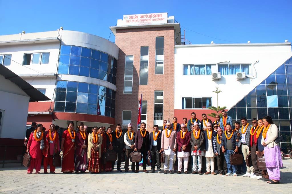 थाक्रे गाउँपालिका गाउँ सभाको १८ औं अधिवेशन सम्पन्न