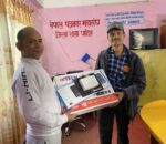 नेपाल पत्रकार महासंघलाई कम्प्यूटर हस्तान्तरण