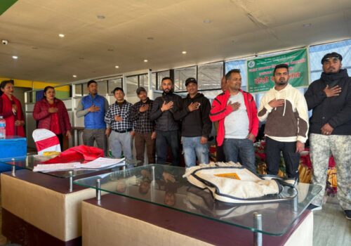 च्याउ किसान संघ काठमाडौंको अध्यक्षमा प्रदिप तामाङ सर्वसम्मत निर्वाचित