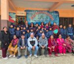 बेनिघाट रोराङ ७ को बुद्धी विकास आधारभूत विद्यालयमा ६०जना विद्यार्थीलाई न्यानो कपडा वितरण