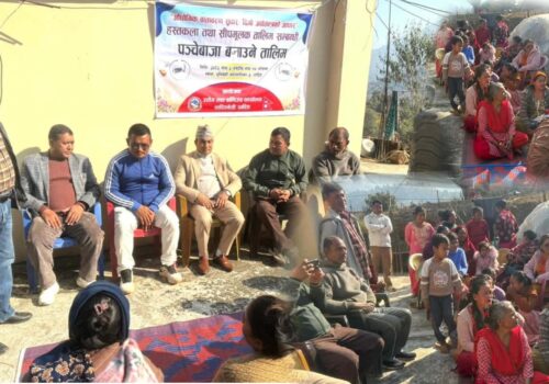 धुनिवेशी–५ मा १५ दिने पञ्चेबाजा बजाउने तालिम सुरु