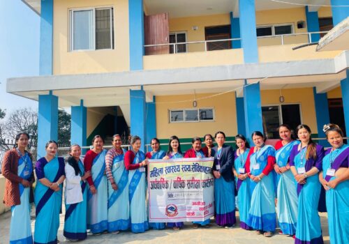 केबलपुर स्वास्थ्य चौकीमा महिला स्वास्थ्य स्वयंसेविकाको अर्धवार्षिक/वार्षिक समीक्षा कार्यक्रम सम्पन्न