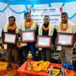 धादिङका चार पत्रकार पत्रकारिता पुरस्कारबाट सम्मानित