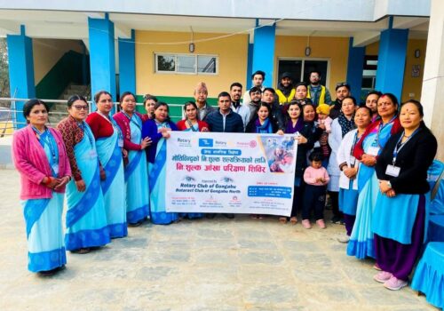 थाक्रे–१० केवलपुरमा दुईदिने निःशुल्क आँखा शिविर सम्पन्न, ५ सय ८८ जनाले लिए सेवा