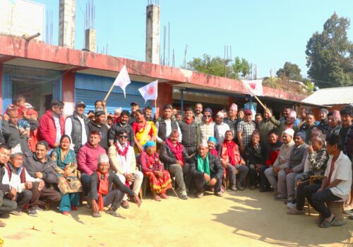 धादिङ–१ मा प्रतिनिधिसभा सदस्य उम्मेदवारहरुको घरदैलो कार्यक्रम तीव्र