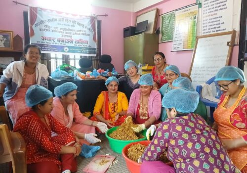 आधारशिला सहकारिमा अचार बनाउने तालिम सम्पन्न