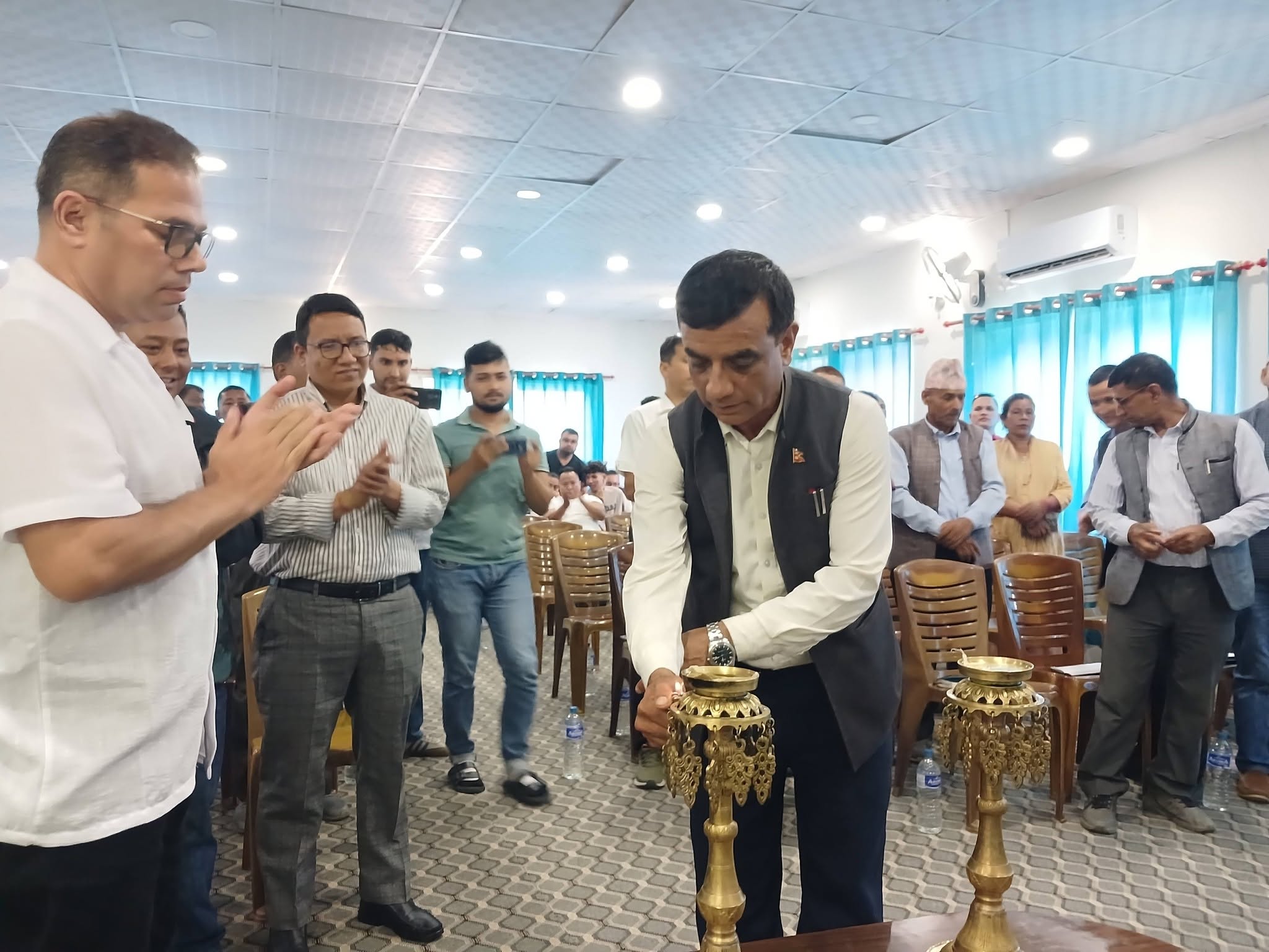 थाक्रे गाउँपालिकामा खानी उद्योग सम्बन्धी सचेतना तथा अन्तरक्रिया कार्यक्रम सम्पन्न