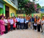 जीवनपुर सानाकिसान कृषि सहकारीको अवलोकनमा साना किसान विकास लघुवित्तका सीईओ अधिकारी र एडीबी टोली
