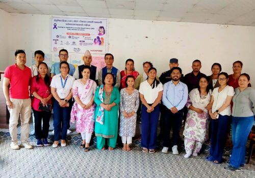 थाक्रे गाउँपालिकामा लैङ्गिक हिंसा नीति तथा रिफरल प्रणाली सम्बन्धी तालिम सम्पन्न