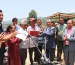 धुनिबेशिमा ५० प्रतिशत अनुदानमा ९२ कृषकलाई मिनीटिलर वितरण