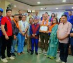नेपाल पत्रकार महासंघ धादिङ उत्कृष्ट जिल्ला शाखाको रूपमा सम्मानित