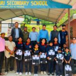 थाक्रेका १६० विपन्न तथा जेहेन्दार विद्यार्थीलाई शैक्षिक सामग्री सहयोग