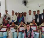 त्रिपुरासुन्दरी गाउँपालिकामा ६० वर्ष पुगेका महिला सामुदायिक स्वास्थ्य स्वयंसेविकाको सामूहिक बिदाइ तथा सम्मान