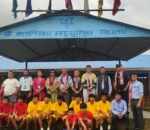 सामाजिक अभियन्ता किरण शर्माको टोलीद्वारा थाक्रेका दुई विद्यालयमा शैक्षिक तथा खेलकुद सामग्री सहयोग
