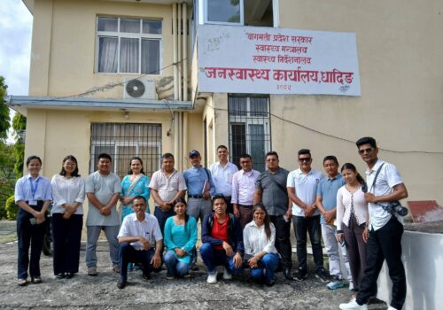 जनस्वास्थ्य कार्यालय धादिङमा जिल्लाको समग्र स्वास्थ्य अवस्थाको समीक्षा सम्पन्न