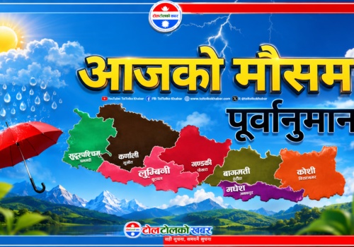 देशभर मनसुन सक्रिय: आज भारी वर्षाको सम्भावना, सतर्क रहन मौसम विभागको आग्रह