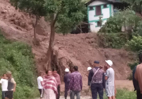 जाजरकोटमा पहिरो : दुई जना बेपत्ता