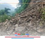 धादिङको ज्यामिरेघाटमा पहिरो, पृथ्वी राजमार्ग अवरुद्ध